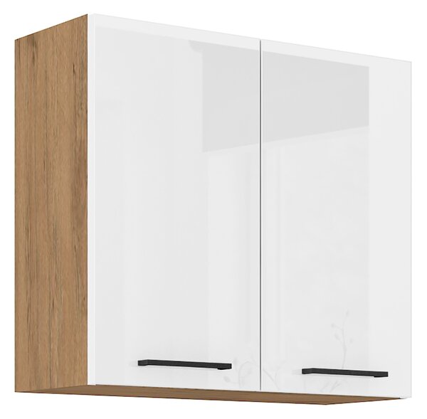 Kuchyňská linka VIGO b | 240 cm | PREMIUM BOX | UNI dvířka | lancelot/bílá lesk