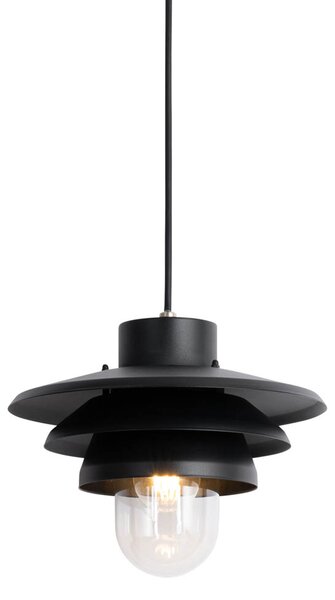 Designové venkovní závěsné svítidlo černé IP44 - Morty