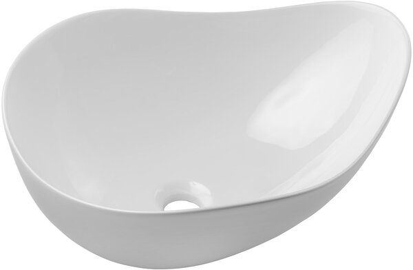 Comad Cloud Free umyvadlo 51x39 cm na pult bílá lesk CLOUD FREE WHITE ( E-6588 )
