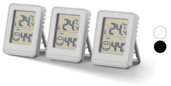 Auriol® Teploměr a vlhkoměr, 3dílná sada (100384256)