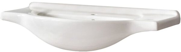Comad umyvadlo 85x49 cm obdélníkový nábytkový bílá lesk UM- CFP 85( YS27201-85)