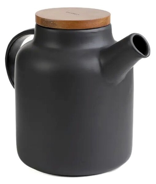 Keramická konvice se sítkem Poline Black 1,5 l Homla