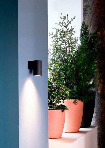 Deko-Light nástěnné přisazené svítidlo Achernar Down GU10 1x max. 50,00 W 108 černošedá RAL 7021 731130