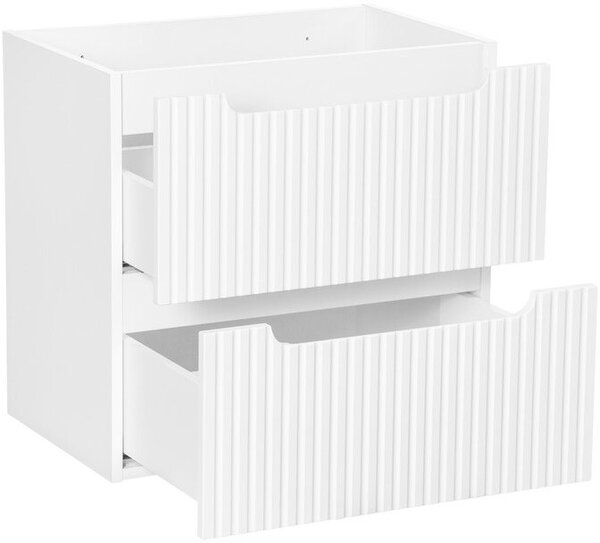 Comad Nova White skříňka 60x39x57 cm pod umyvadlo závěsná bílá NOVA WHITE 82-60-2S