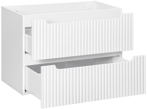 Comad Nova White skříňka 80x39x57 cm pod umyvadlo závěsná bílá NOVA WHITE 82-80-2S