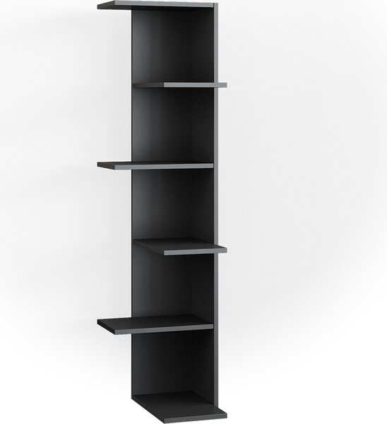 Rohová police Vicco Tera Antracit 37 x 140.1 cm, Model 36771