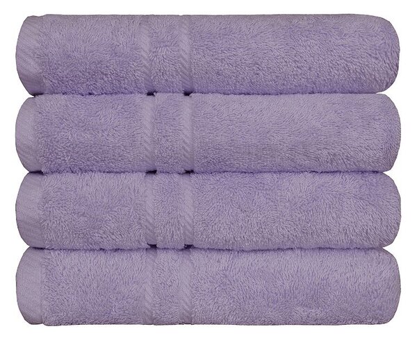 Bavlněný ručník COTTONA fialková osuška 70 x 140 cm