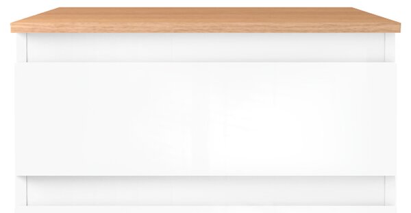 Oltens Vernal skříňka 60x45.6x47 cm pod umyvadlo závěsná bílá 60002000