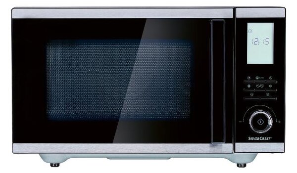 Silvercrest® Kitchen Tools Multifunkční mikrovlnná trouba s grilem a ventilátorem Smweds 900 A1 (100382427)