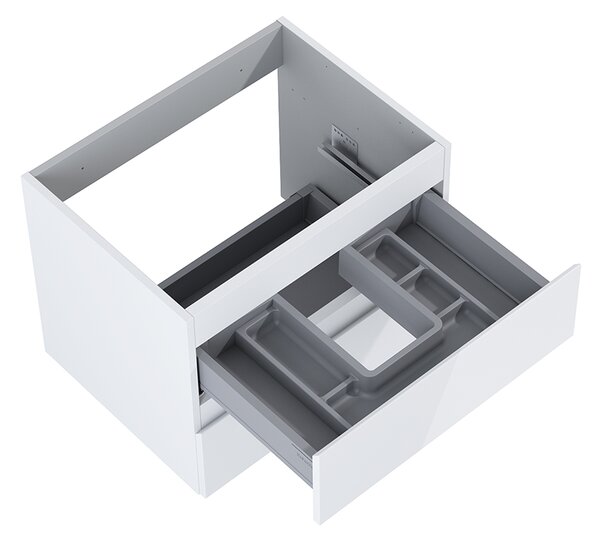 Oltens Vernal skříňka 60x45.6x47 cm pod umyvadlo závěsná bílá 60002000
