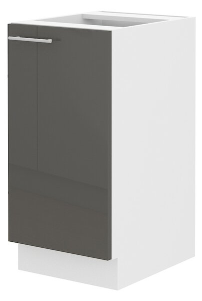 Kuchyňská linka LARA gr | 260 cm | UNI provedení | VÝBĚR TYPU ZÁSUVEK | šedá lesk