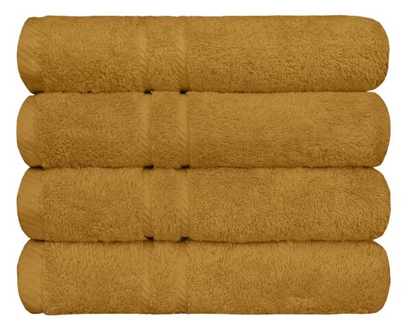 Bavlněný ručník COTTONA zlatá ručník 50 x 100 cm