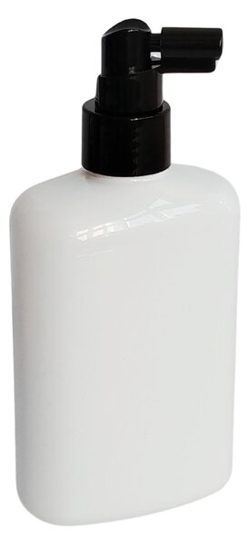 Dávkovač na mýdlo 250 ml bílý s černým sprejem LIMA