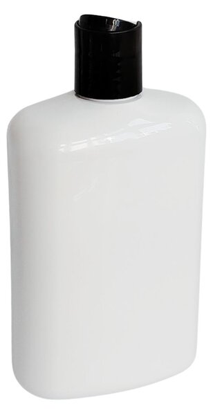 Dávkovač na mýdlo 400 ml bílý s černým DISC TOP LIMA