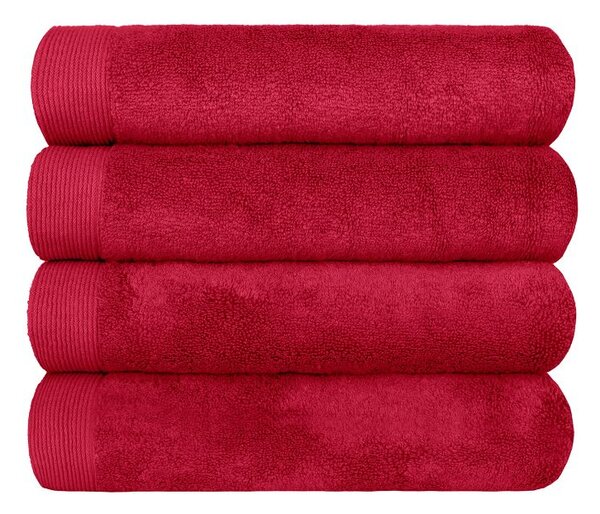 Modalový ručník MODAL SOFT červená malý ručník 30 x 50 cm