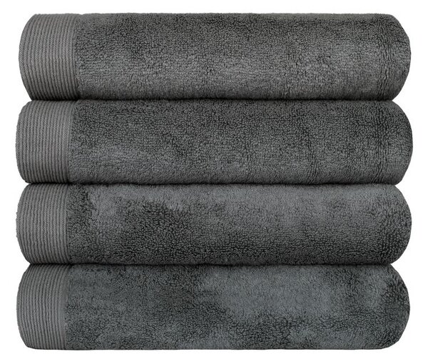Modalový ručník MODAL SOFT tmavě šedá osuška 100 x 150 cm