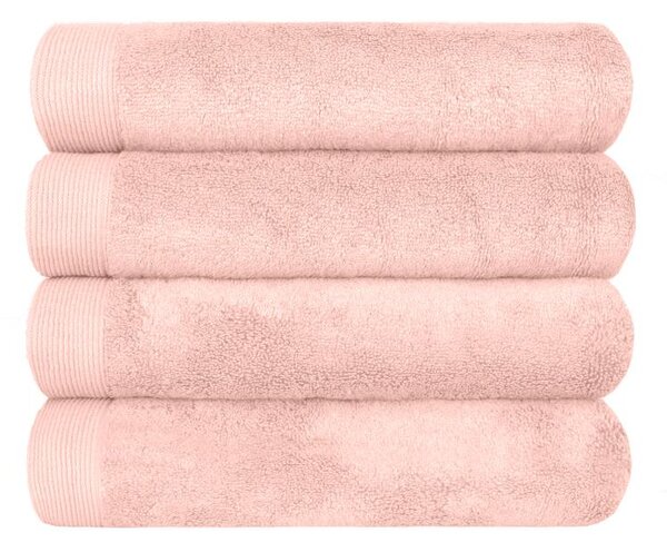 Modalový ručník MODAL SOFT světle růžová osuška 100 x 150 cm
