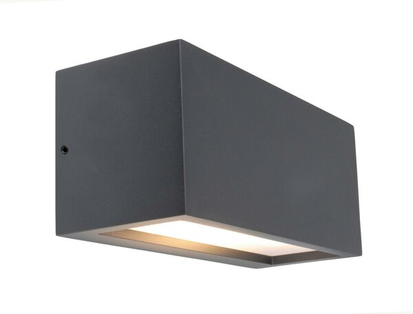 Deko-Light Kapego nástěnné přisazené svítidlo Rilongo A 220-240V AC/50-60Hz E27 1x max. 18,00 W 250 mm antracit 730330