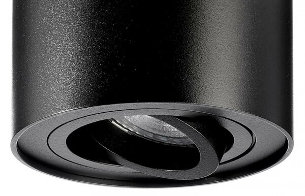 Deko-Light Kapego stropní přisazené svítidlo Bengala 220-240V AC/50-60Hz GU10 1x max. 50,00 W černá 348022