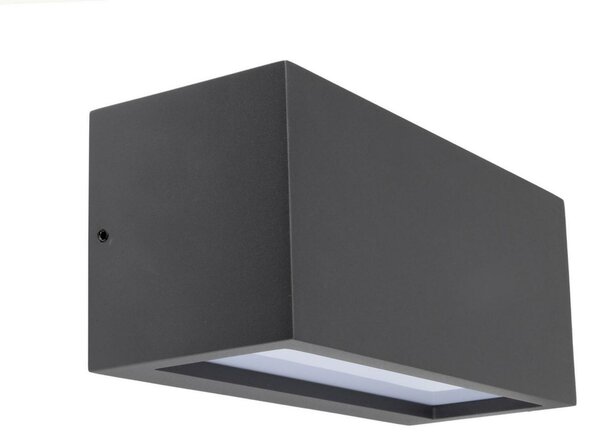 Deko-Light Kapego nástěnné přisazené svítidlo Rilongo A 220-240V AC/50-60Hz E27 1x max. 18,00 W 250 mm antracit 730330