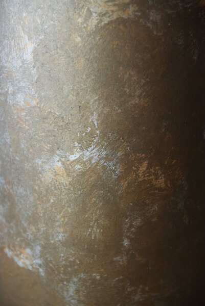 Květináč MAGNUM, sklolaminát, výška 80 cm, hnědo-šedá