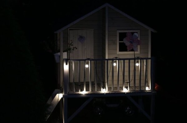 SADA 2x LED Žárovka PARTY E27/0,5W/36V bílá 3000K