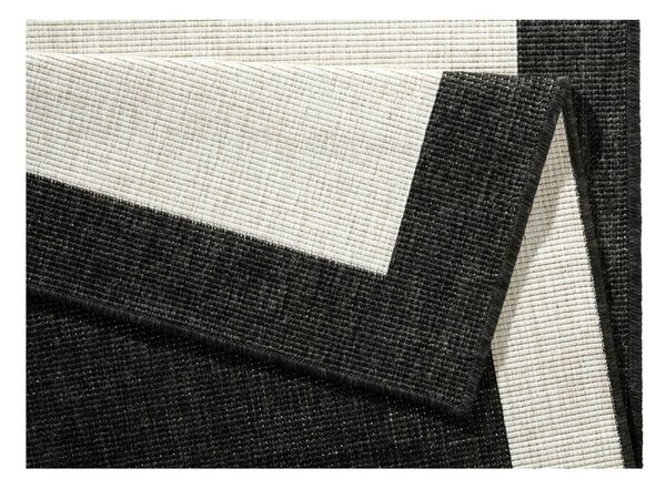 Černo-krémový venkovní koberec NORTHRUGS Panama, 80 x 150 cm