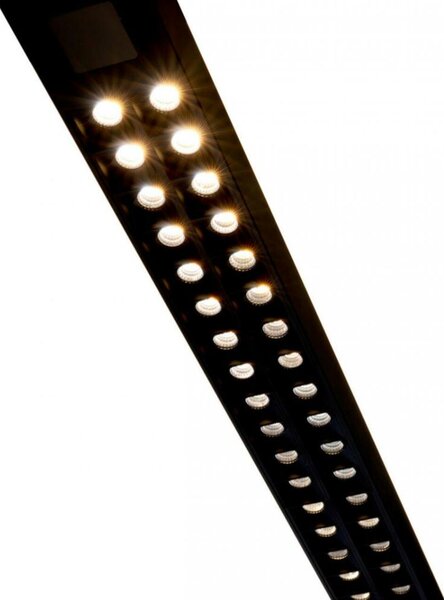 Deko-Light stolní lampa, Office Three Pro, Motion, 80 W, DIM, 2700-6500 K, 220-240V 9000 lm 1240 mm tmavě černá RAL 9005 346068