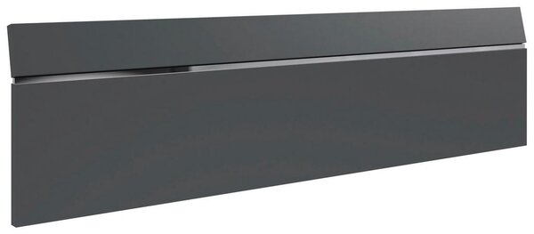 Záhlaví LEVEL BEDS B pro š. 180cm, grafit/chrom