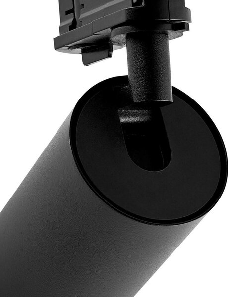 Deko-Light 1-fázový kolejnicový systém bodové svítidlo, Can, 1x max. 7,5 W, GU10, 220-240V černá 134 mm 707156