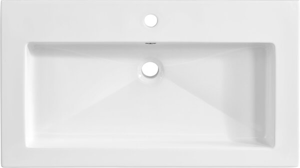 Comad Spirit umyvadlo 81x46 cm obdélníkový nábytkový bílá lesk UM-8070 SPIRIT 80