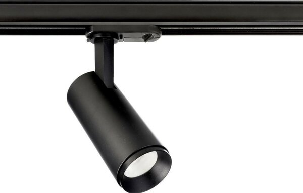 Deko-Light 1-fázový kolejnicový systém bodové svítidlo, Lucea, Tilt, 6 W, DIM, 2700 K, 220-240V tmavě černá RAL 9005 707166