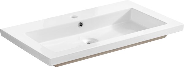Comad Spirit umyvadlo 81x46 cm obdélníkový nábytkový bílá lesk UM-8070 SPIRIT 80