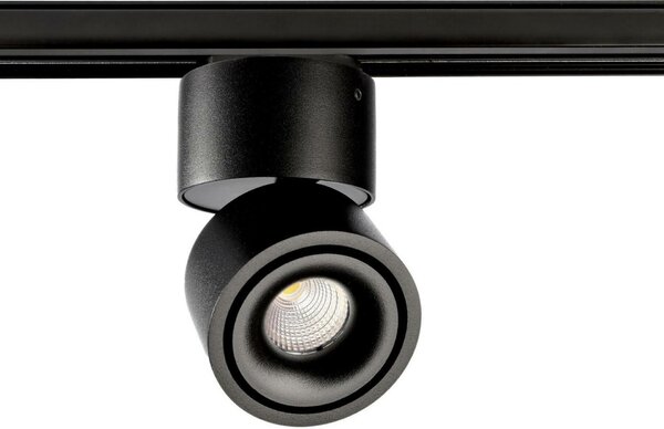 Deko-Light 1-fázový kolejnicový systém bodové svítidlo, Uni II Mini, Tilt, 11,3 W, DIM, 2700 K, 220-240V černá 160 mm 707188