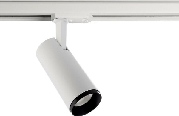 Deko-Light 1-fázový kolejnicový systém bodové svítidlo, Lucea, Tilt, 10 W, DIM, 2700 K, 220-240V bílá RAL 9016 707167