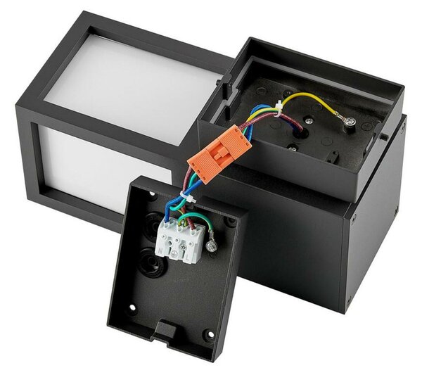 Deko-Light nástěnné přisazené svítidlo - Facado A, 1x max. 20 W E27, antracit 731157