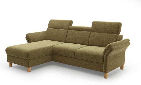 ROHOVÁ SEDAČKA, textil, olivově zelená Sit & More - Sedací soupravy, Online Only