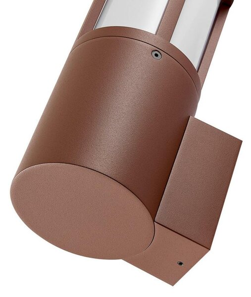Deko-Light nástěnné přisazené svítidlo - Facado II kulaté opal, 1x max 20 W, rezavá 731156