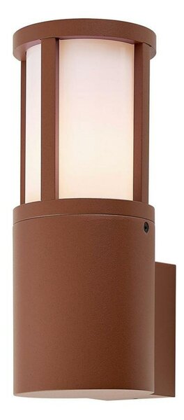 Deko-Light nástěnné přisazené svítidlo - Facado II kulaté opal, 1x max 20 W, rezavá 731156