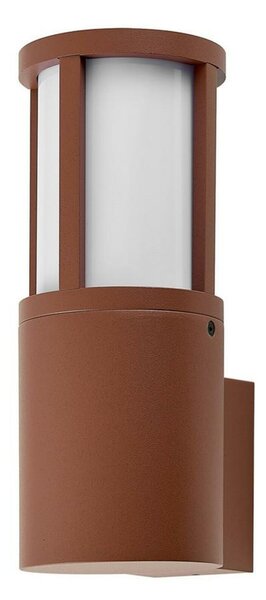Deko-Light nástěnné přisazené svítidlo - Facado II kulaté opal, 1x max 20 W, rezavá 731156