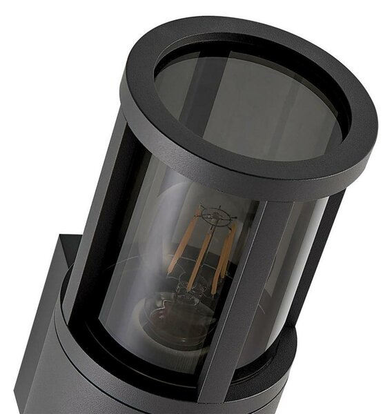 Deko-Light nástěnné přisazené svítidlo - Facado II kulaté tónované, 1x max 20 W, šedá 731153