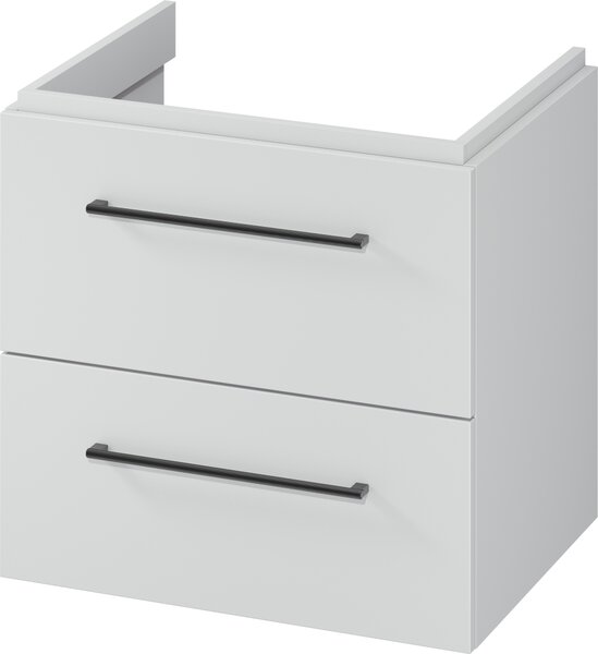 Cersanit Larga skříňka 59.4x44.4x57.2 cm pod umyvadlo závěsná šedá S932-072