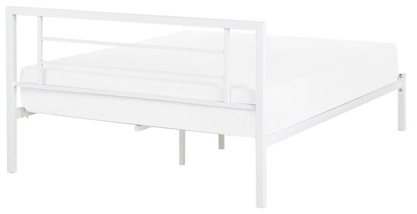 Postel Kov CUSSET 140 x 200 cm Bílá