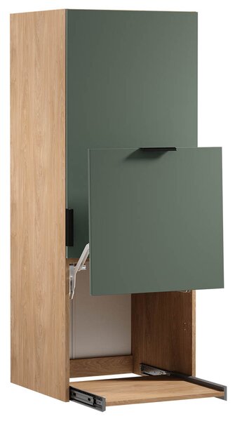 SORENTO pg | horní skříňka N60N multifunkční nástavec | 60 cm | PRAVÁ | puccini/zelená
