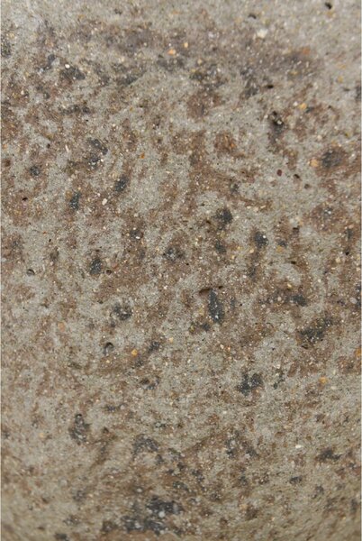 Kulatý květináč LONDA, vláknocement, 35x29 cm, šedý