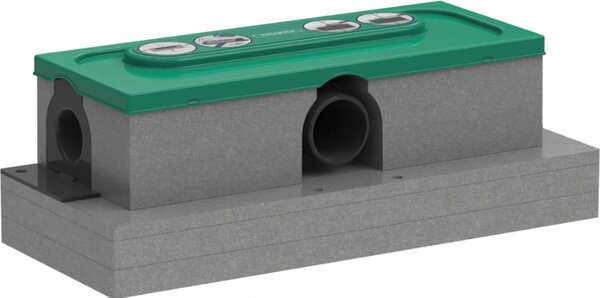 Hansgrohe uBox universal GK pro sprchové žlaby Odtoková skříňka pro standardní instalaci, 1 ks