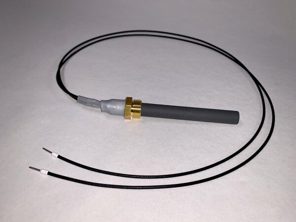 Keramická zapalovací svíčka 350 W pro peletová kamna L = 8 cm, D = 1,2 cm Haas & Sohn