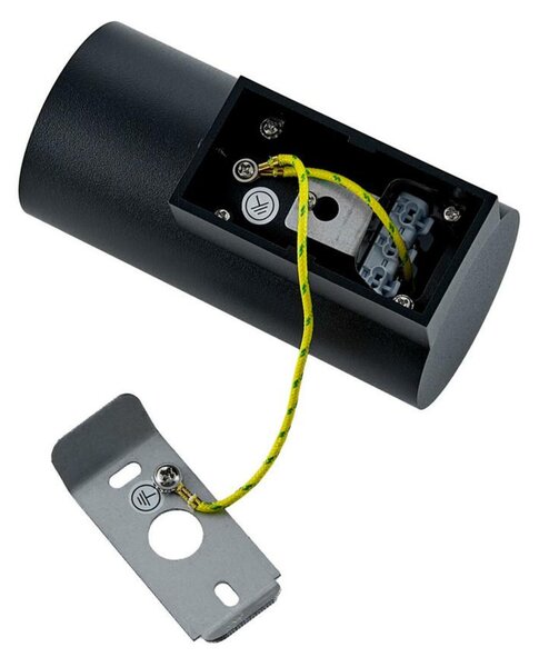 Deko-Light nástěnné přisazené svítidlo - Can IP20, 1x 7,5 W GU10, černá 341342
