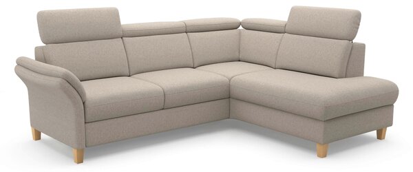 ROHOVÁ SEDAČKA, textil, šedohnědá Sit & More - Sedací soupravy, Online Only