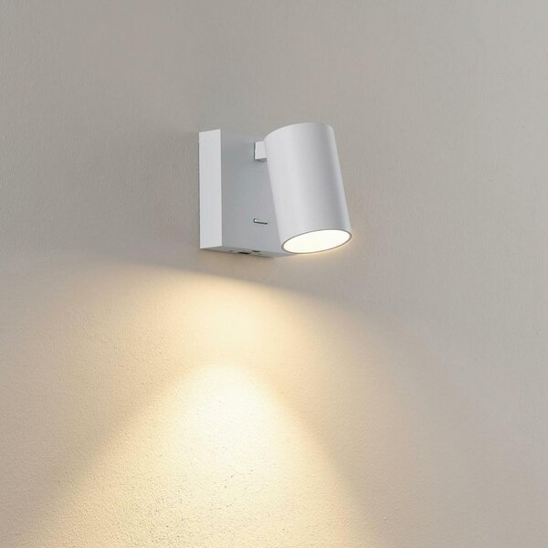 Deko-Light nástěnné přisazené svítidlo - Can Tilt hranaté USB, 1x 7,5 W GU10, bílá 341339
